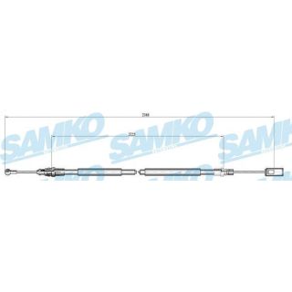 Trosas, stovėjimo stabdys SAMKO C0213B