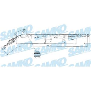 Trosas, stovėjimo stabdys SAMKO C0376B
