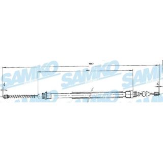 Trosas, stovėjimo stabdys SAMKO C0725B