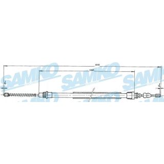 Trosas, stovėjimo stabdys SAMKO C0726B