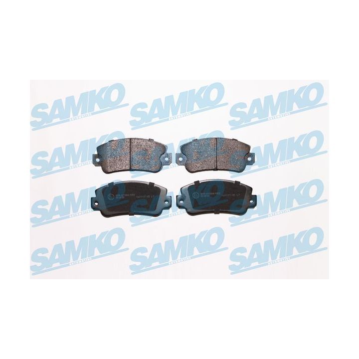 Stabdžių trinkelių rinkinys, diskinis stabdys SAMKO 5SP006