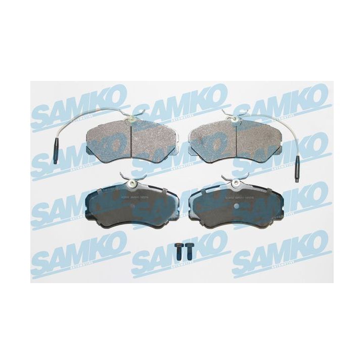 Stabdžių trinkelių rinkinys, diskinis stabdys SAMKO 5SP011