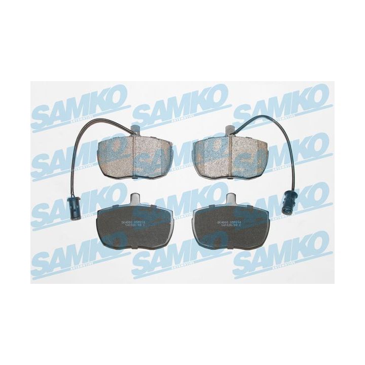 Stabdžių trinkelių rinkinys, diskinis stabdys SAMKO 5SP014
