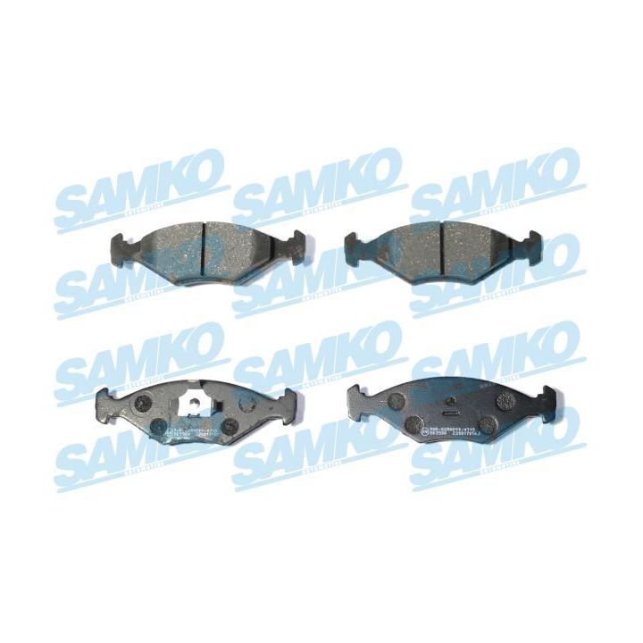 Stabdžių trinkelių rinkinys, diskinis stabdys SAMKO 5SP016