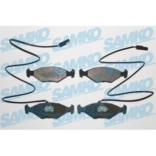 Stabdžių trinkelių rinkinys, diskinis stabdys SAMKO 5SP017