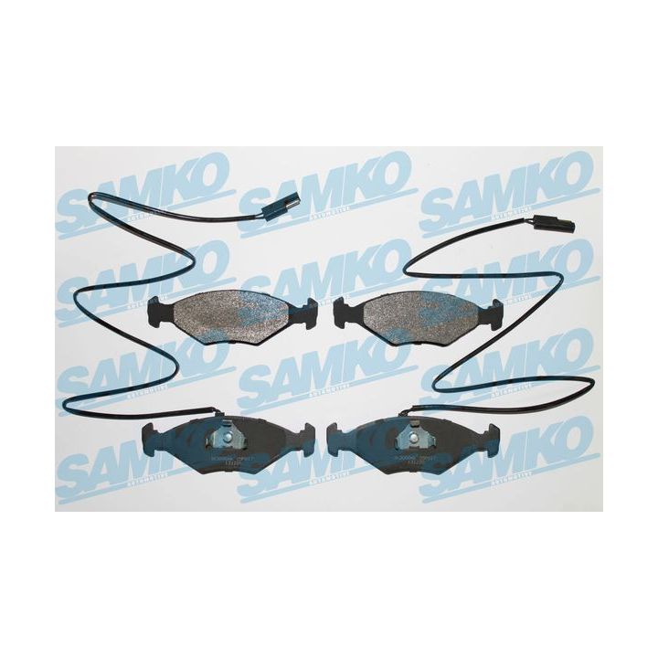 Stabdžių trinkelių rinkinys, diskinis stabdys SAMKO 5SP017