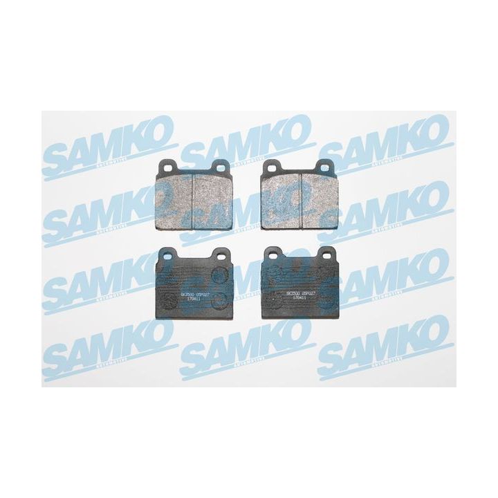 Stabdžių trinkelių rinkinys, diskinis stabdys SAMKO 5SP027