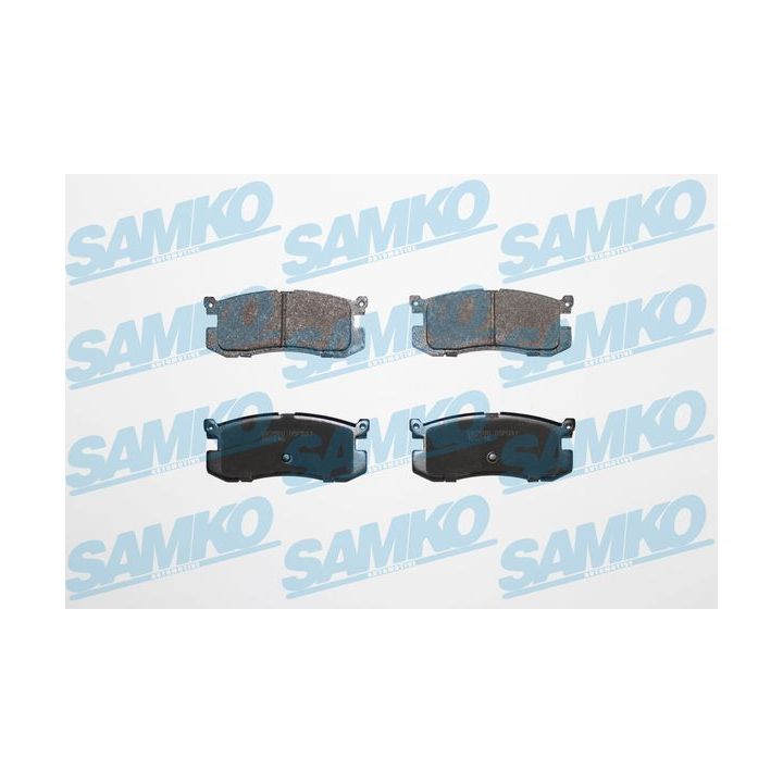 Stabdžių trinkelių rinkinys, diskinis stabdys SAMKO 5SP037