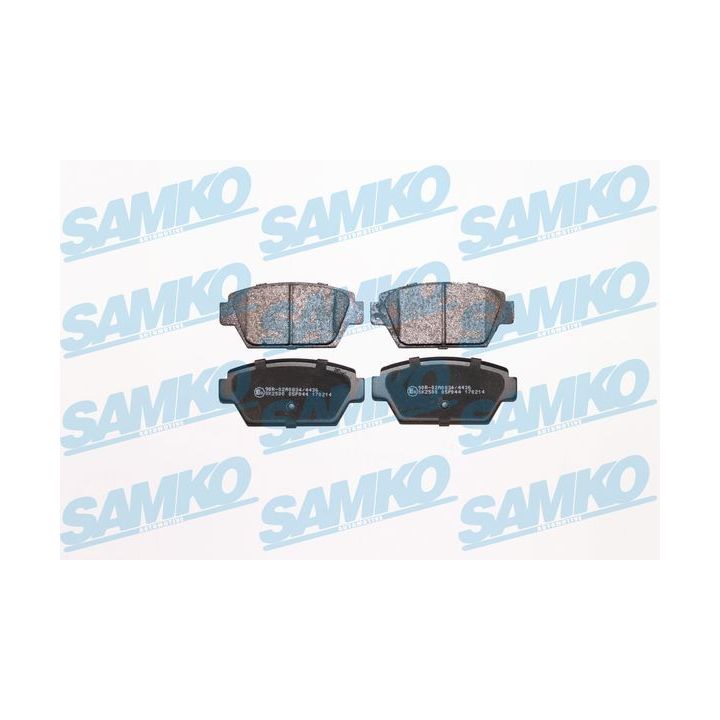 Stabdžių trinkelių rinkinys, diskinis stabdys SAMKO 5SP044