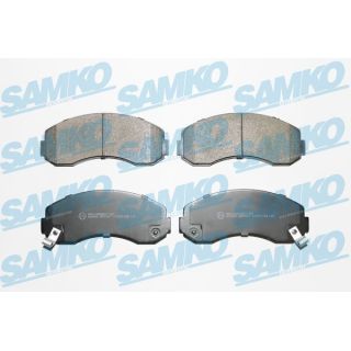 Stabdžių trinkelių rinkinys, diskinis stabdys SAMKO 5SP1007