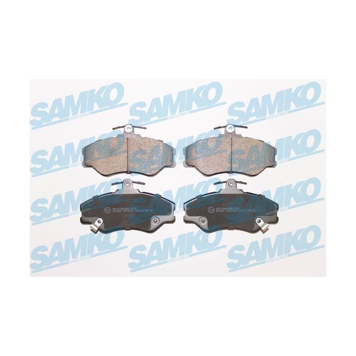 Stabdžių trinkelių rinkinys, diskinis stabdys SAMKO 5SP1009