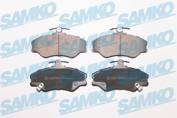 Stabdžių trinkelių rinkinys, diskinis stabdys SAMKO 5SP1009