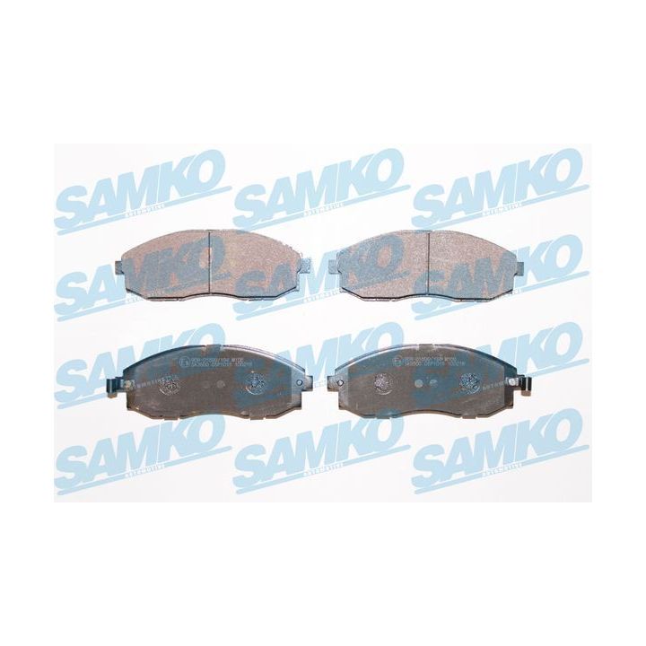 Stabdžių trinkelių rinkinys, diskinis stabdys SAMKO 5SP1015
