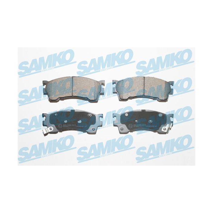 Stabdžių trinkelių rinkinys, diskinis stabdys SAMKO 5SP1017