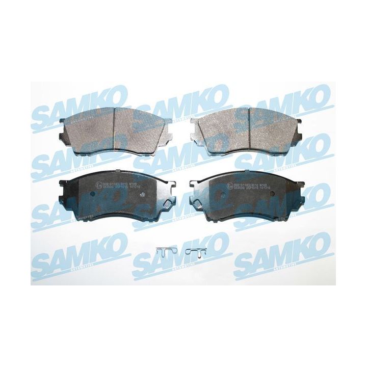 Stabdžių trinkelių rinkinys, diskinis stabdys SAMKO 5SP1019