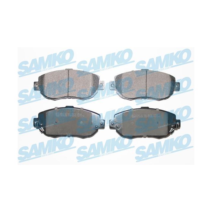 Stabdžių trinkelių rinkinys, diskinis stabdys SAMKO 5SP1033