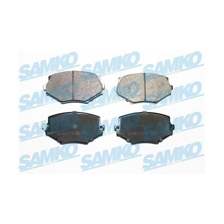 Stabdžių trinkelių rinkinys, diskinis stabdys SAMKO 5SP1043