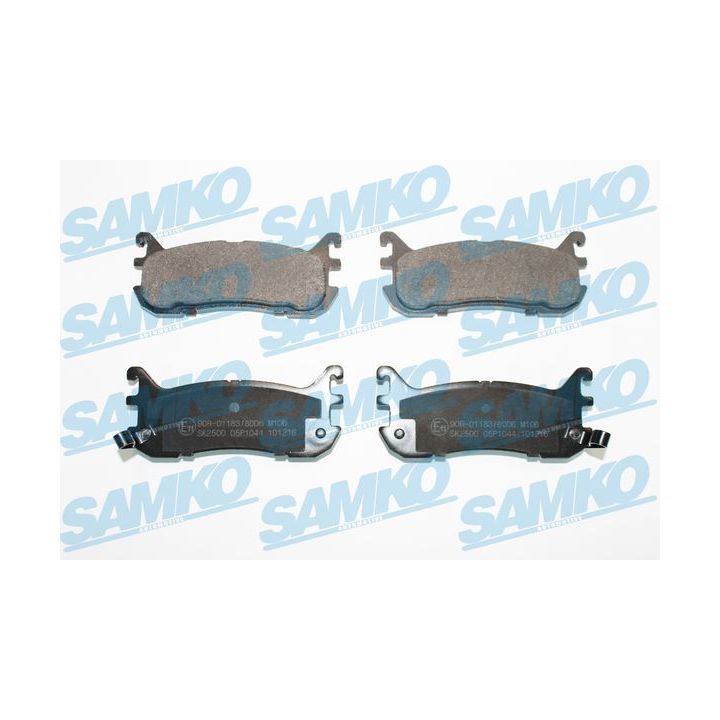 Stabdžių trinkelių rinkinys, diskinis stabdys SAMKO 5SP1044