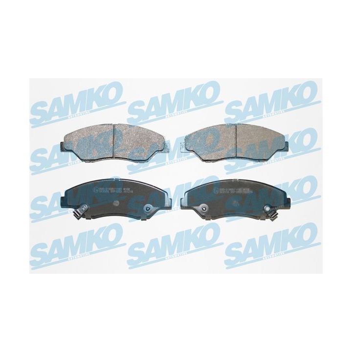 Stabdžių trinkelių rinkinys, diskinis stabdys SAMKO 5SP1053