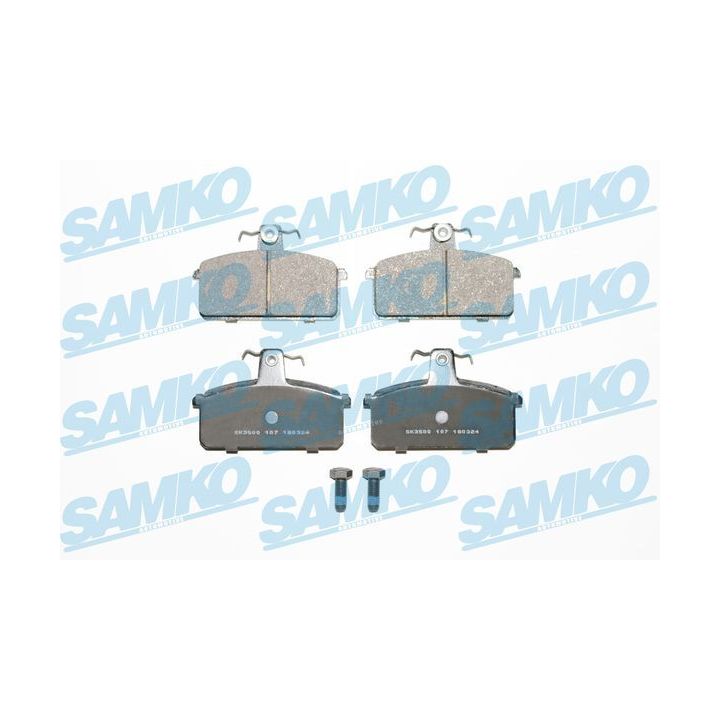 Stabdžių trinkelių rinkinys, diskinis stabdys SAMKO 5SP107