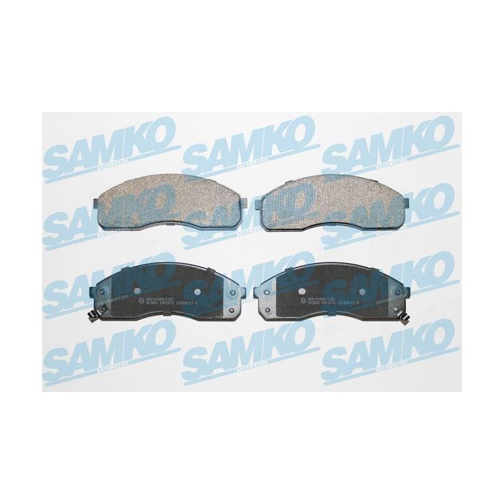 Stabdžių trinkelių rinkinys, diskinis stabdys SAMKO 5SP1072