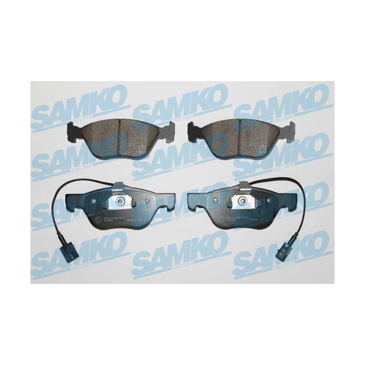 Stabdžių trinkelių rinkinys, diskinis stabdys SAMKO 5SP1098