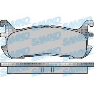 Stabdžių trinkelių rinkinys, diskinis stabdys SAMKO 5SP1099