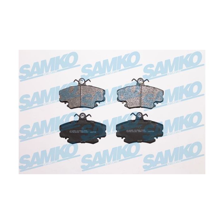 Stabdžių trinkelių rinkinys, diskinis stabdys SAMKO 5SP1107