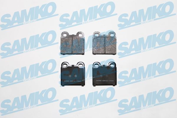 Stabdžių trinkelių rinkinys, diskinis stabdys SAMKO 5SP112