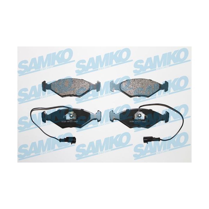 Stabdžių trinkelių rinkinys, diskinis stabdys SAMKO 5SP1203