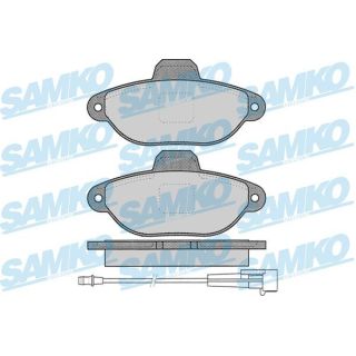 Stabdžių trinkelių rinkinys, diskinis stabdys SAMKO 5SP1262