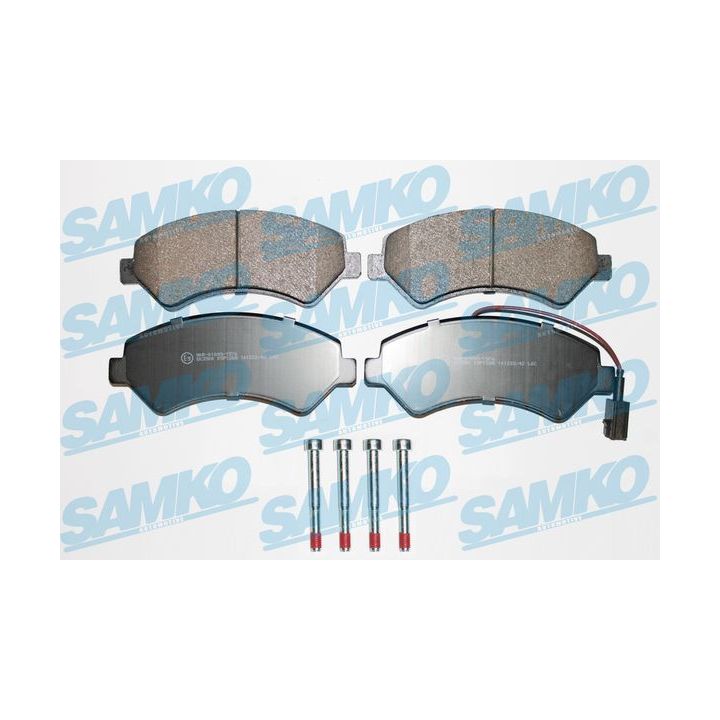 Stabdžių trinkelių rinkinys, diskinis stabdys SAMKO 5SP1288