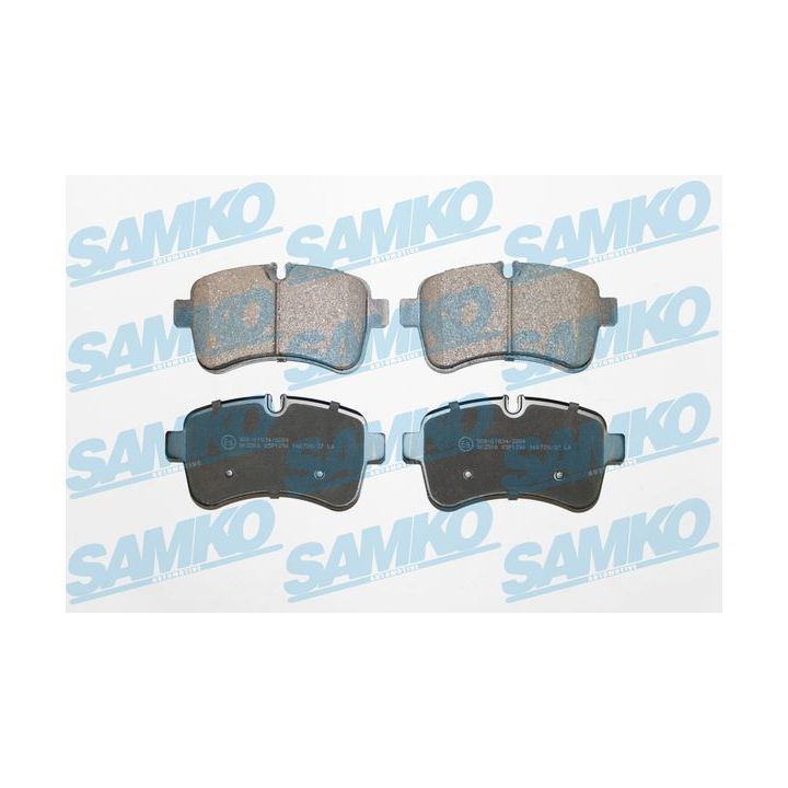 Stabdžių trinkelių rinkinys, diskinis stabdys SAMKO 5SP1296