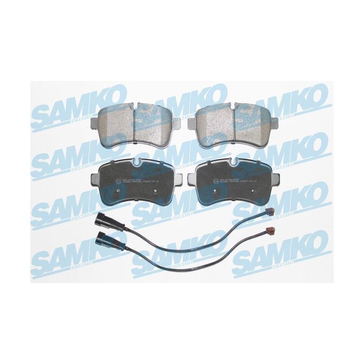 Stabdžių trinkelių rinkinys, diskinis stabdys SAMKO 5SP1296A