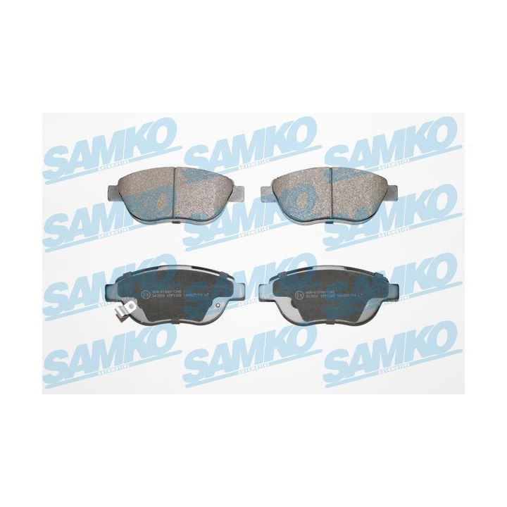 Stabdžių trinkelių rinkinys, diskinis stabdys SAMKO 5SP1328