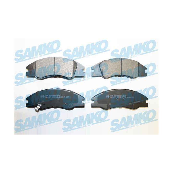 Stabdžių trinkelių rinkinys, diskinis stabdys SAMKO 5SP1349