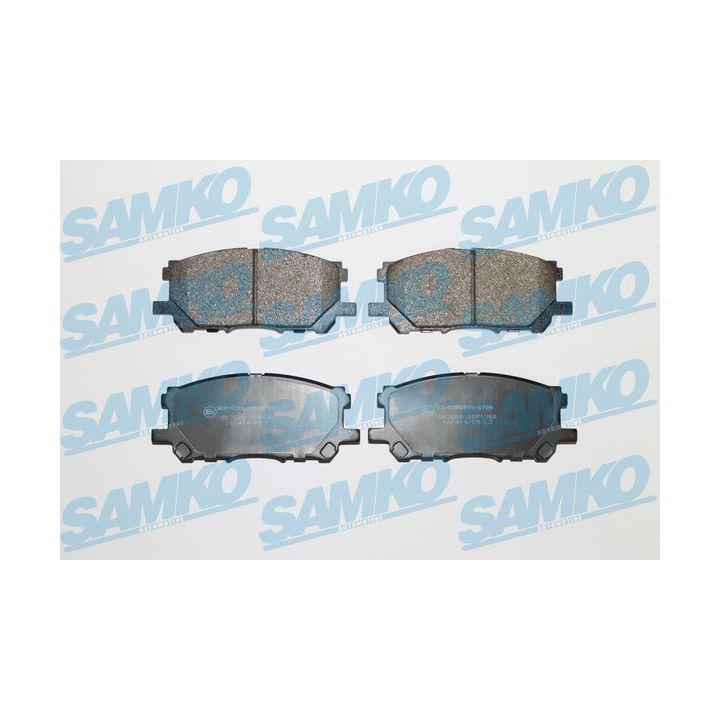 Stabdžių trinkelių rinkinys, diskinis stabdys SAMKO 5SP1368