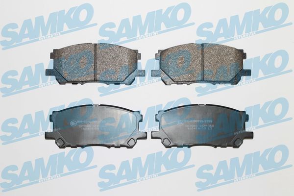 Stabdžių trinkelių rinkinys, diskinis stabdys SAMKO 5SP1368