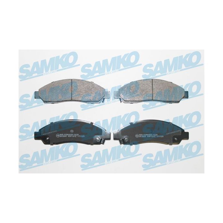 Stabdžių trinkelių rinkinys, diskinis stabdys SAMKO 5SP1372