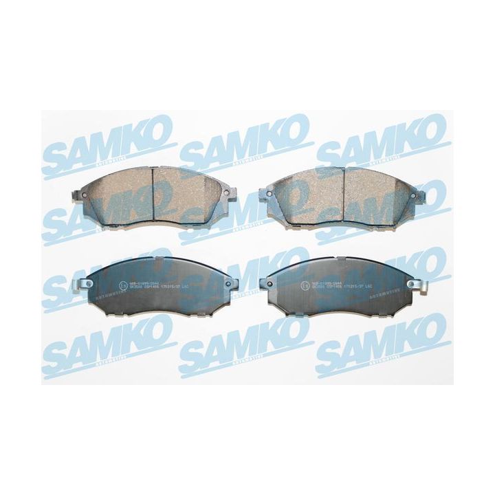 Stabdžių trinkelių rinkinys, diskinis stabdys SAMKO 5SP1406