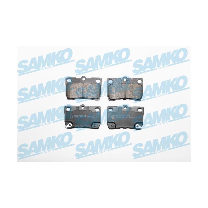 Stabdžių trinkelių rinkinys, diskinis stabdys SAMKO 5SP1407