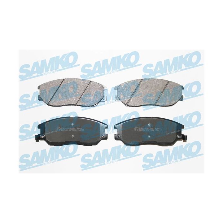 Stabdžių trinkelių rinkinys, diskinis stabdys SAMKO 5SP1448