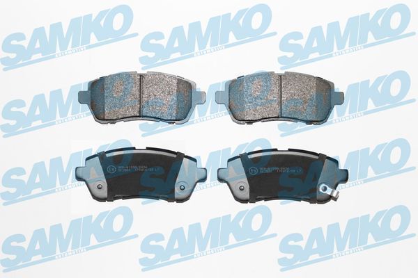 Stabdžių trinkelių rinkinys, diskinis stabdys SAMKO 5SP1464