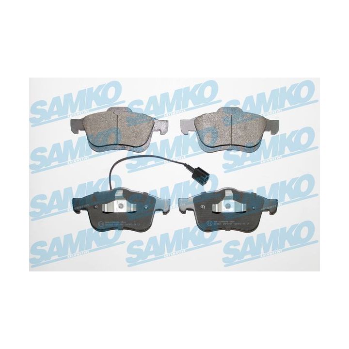 Stabdžių trinkelių rinkinys, diskinis stabdys SAMKO 5SP1494