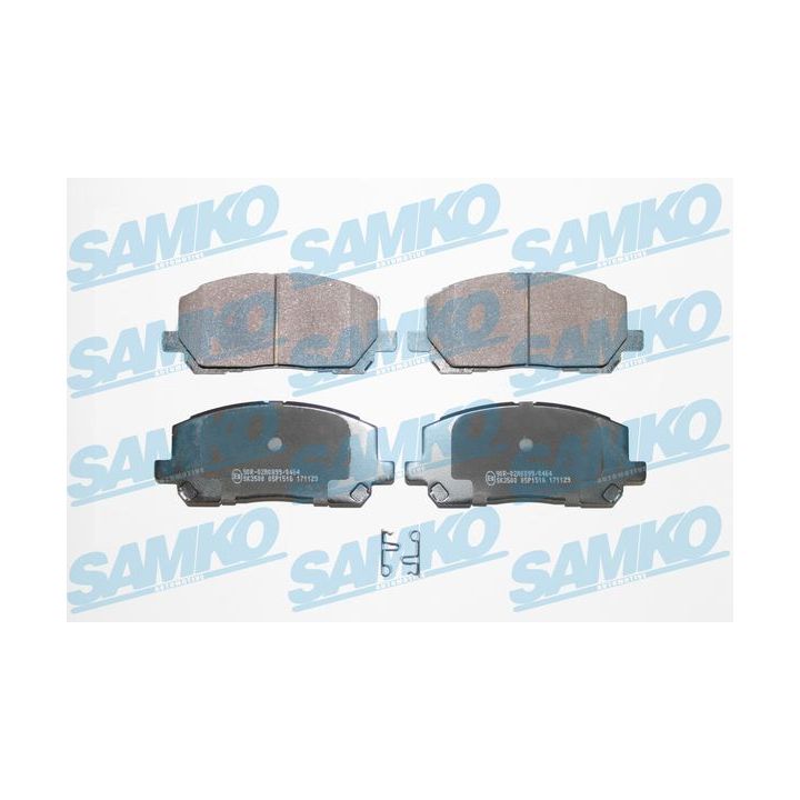 Stabdžių trinkelių rinkinys, diskinis stabdys SAMKO 5SP1516