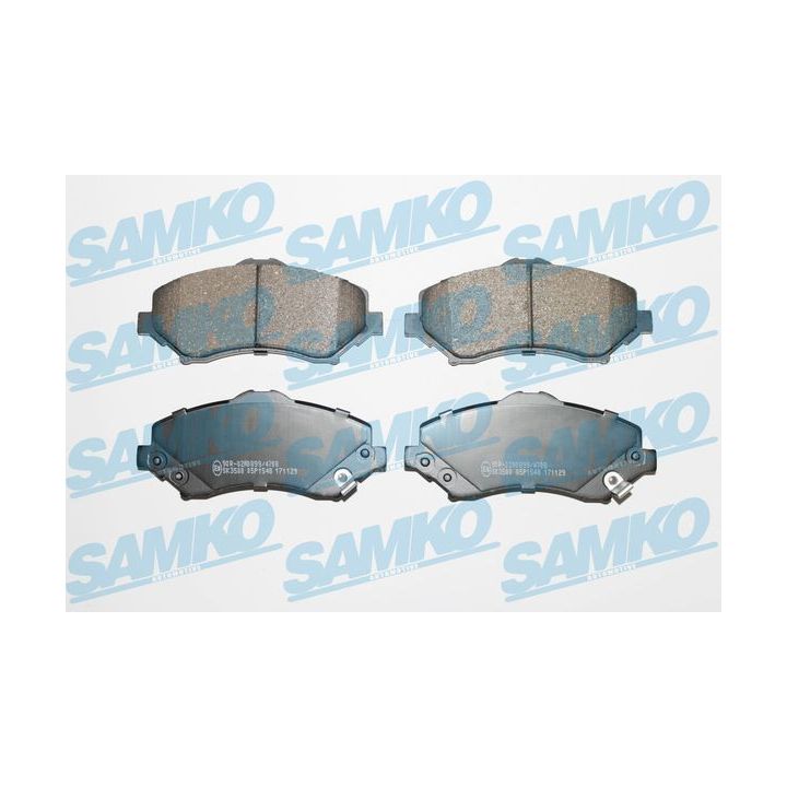 Stabdžių trinkelių rinkinys, diskinis stabdys SAMKO 5SP1548