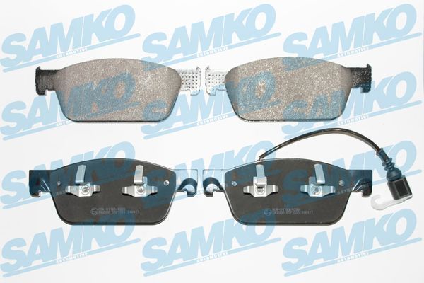 Stabdžių trinkelių rinkinys, diskinis stabdys SAMKO 5SP1551