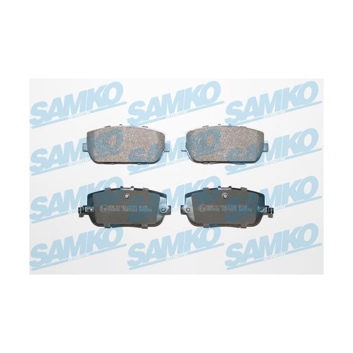 Stabdžių trinkelių rinkinys, diskinis stabdys SAMKO 5SP1554