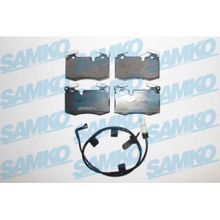 Stabdžių trinkelių rinkinys, diskinis stabdys SAMKO 5SP1556A