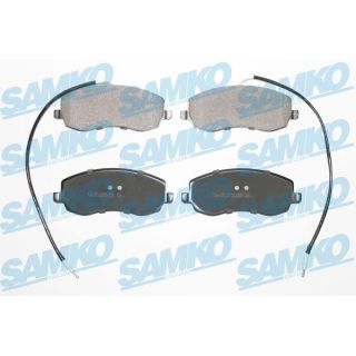 Stabdžių trinkelių rinkinys, diskinis stabdys SAMKO 5SP1557